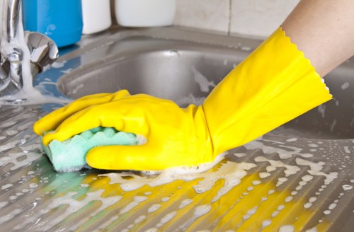Careful cleaning of floors and soft furnishings