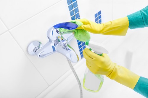 Office cleaners maintaining a Chiswick workplace