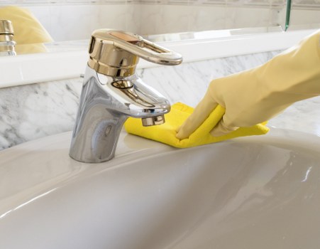 Local cleaners working in a Chiswick apartment and office setting