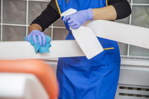 Waste disposal and compliance materials for cleaning service operations